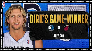 Dirk Hits Game-Winner To Tie Series | #NBATogetherLive Classic Game