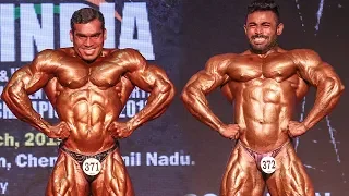 Mr INDIA 2019 80 Kg Weight Category - Comparison And Results