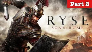 RYSE Son of Rome - walkthrough (gameplay) part 2 - no damage - (Gameplay by Jackass Gamer)