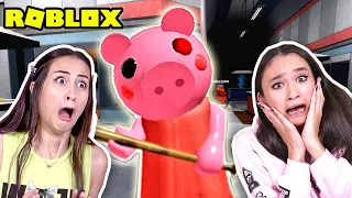 ROBLOX PIGGY SPELEN met MIJN NICHTJE - ZIJ IS PIGGY!! || Let's Play Wednesday