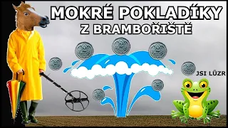 Mokré detektorování - políčko sype za každého počasí