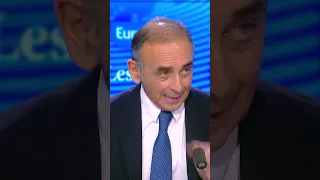 Éric Zemmour : "Je ne pense pas qu'il y aura un second tour entre Mélenchon et Le Pen" #shorts