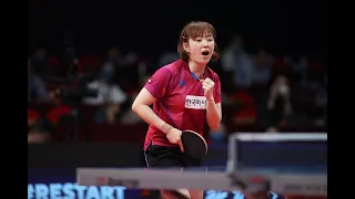 Suh Hyowon Best Points at ITTF Finals 2020