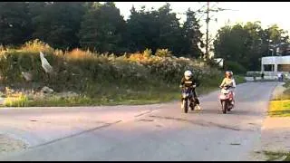 Keeway vs Aprilia Sr50 R