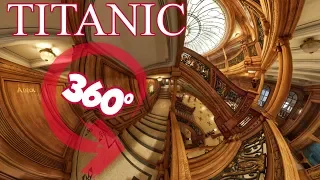 360° Experience Inside the TITANIC Part.1 Deck A&B  8K Virtual Tour Panoramas (Honor and Glory DEMO)
