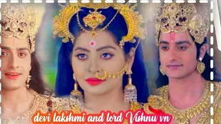 devi Lakshmi and  lord Narayan vm❤️ ft.yukti and savi thakur