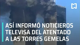 ¿Cómo se informó el atentado a las Torres Gemelas? - Las Noticias