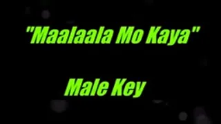 Maalaala Mo Kaya by Carol Banawa Male Key Karaoke