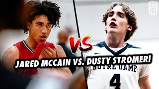 Future Duke Teammates GO AT Each Other! Jared McCain Battles Caleb Foster & Dusty Stromer