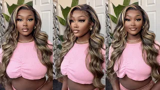 Sis get this 😍 NEW Bayalage Highlight Color Wig for Summer ft. Arabella Hair