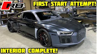 Rebuilding a Wrecked 2018 Audi R8 Part 8