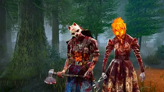 Nurse & Huntress Killer Gameplay | Dead by Daylight (No Commentary)