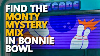 Find the Monty Mystery Mix in Bonnie Bowl Freddy FNAF