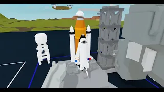 Space Shuttle Endeavour launch & landing | Roblox Plane Crazy