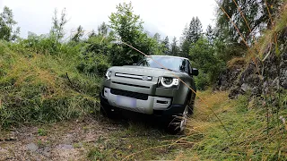 New Defender 90 on an old mountain road - Will be too wide for it?
