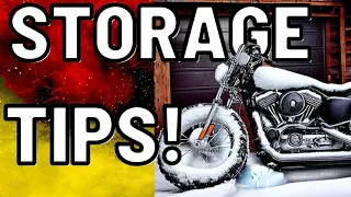 How to PROPERLY Store Your Motorcycle for an Extended Period of Time