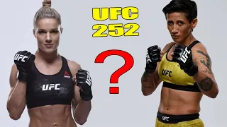 UFC 252 Virna Jandiroba vs Felice Herrig - Full Fight - Women's Strawweight