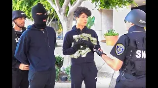 twin stokes Fake bank robbery prank video lands YouTube stars with possibility of four years in jail