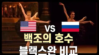 Part1 Ballet swan lake🦢black swan review-ABT vs Mariinsky, ballerina variations video