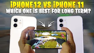 iPHONE 11 VS iPHONE 12 WHICH ONE IS BEST FOR GAMING | iPHONE 11 VS iPHONE 12 BGMI TEST