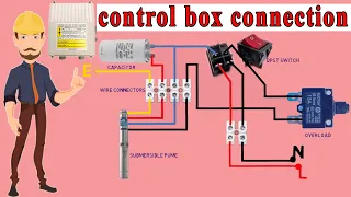 Submersible Motor Control Box Connection