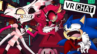 SONIC GOES TO PARTY WITH ANGEL DUST AND NIFTY IN VR CHAT!