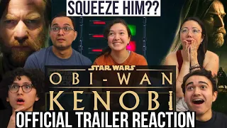 OBI-WAN KENOBI OFFICIAL TRAILER REACTION!! | Star Wars | MaJeliv Reactions l Squeeze Him?!