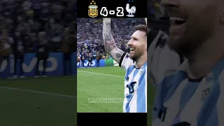 Argentina vs France 2022 World Cup Final Penalty Shootout imaginary #youtube #football #shorts