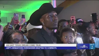 A DREAM COME TRUE: DeMarvion Overshown drafted by the Dallas Cowboys