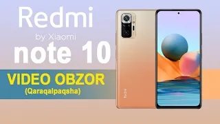 Nukus Redmi note 10 telfonina video obzor (qaraqalpaqsha)