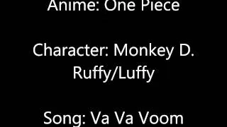 new video {Monkey D. Ruffy/Luffy Va Va Voom}