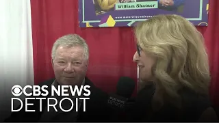 Catching up with William Shatner at the 2024 Motor City Comic Con