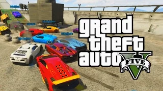 SO MANY CAAARS! (GTA 5 Stream Funny Moments)