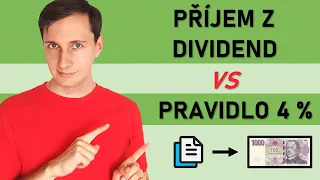 Není dividendové ETF pro příjmy z investování lepší než pravidlo 4 %? Dividendový SPECIÁL