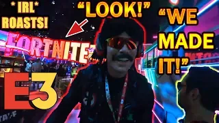 DrDisrespect ROASTS Fortnite & Kotaku In REAL Life at E3!