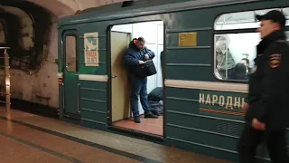 Поезд "Народный ополченец" на станции Сокол