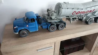 Tatra 148 + návěs na cement