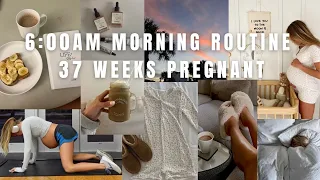 My 5:30AM Productive Pregnant Morning Routine // 36 Weeks Pregnant Morning Routine