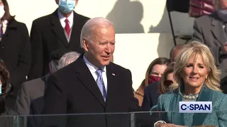 Joe Biden is sworn in as the 46th President of the United States