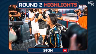 Highlights from Sion - dramatic city racing, brilliant overtakes and a final for the history books