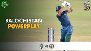 Powerplay | Balochistan vs Central Punjab | Match 28 | National T20 2021 | PCB | MH1T