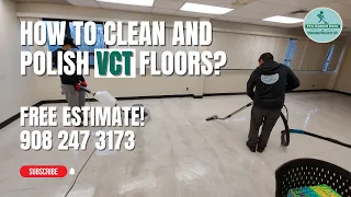 How to clean VCT floors - Summit NJ