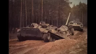 DDR. NVA. Anwendung BTR und BMP in der Armee der DDR