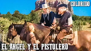 El ángel y el pistolero | COLOREADO | John Wayne | Película romántica del oeste