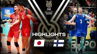 🇯🇵 JPN vs. 🇫🇮 FIN - Highlights | Men's OQT 2023