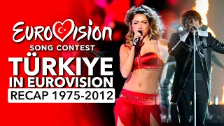 🇹🇷 Türkiye [Turkey] in Eurovision Song Contest (1975 - 2012 | RECAP Türkiye Eurovision'Da)