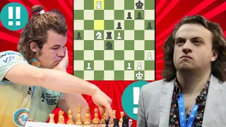 2881 Elo chess game | Hans Niemann vs Magnus Carlsen