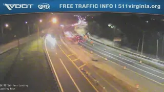 Traffic shifts at Hampton Roads Bridge Tunnel