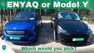 Skoda ENYAQ or Tesla Model Y, Which would you pick?