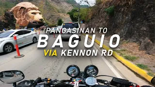 CB 400 SF | Kennon Road twisties | Baguio City | GO PRO POV